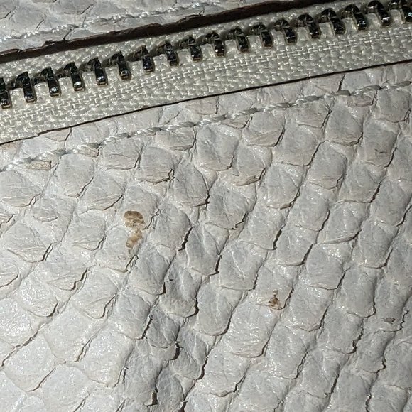 Coach Clutch - White Python - Picture 11 of 14
